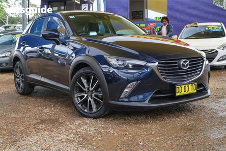 Blue 2015 Mazda CX-3 Wagon S Touring (Fwd)