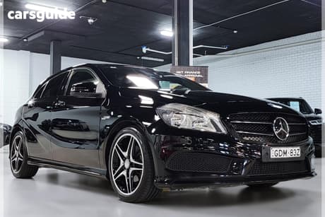 Black 2014 Mercedes-Benz A180 Hatchback Be