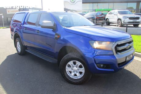 Blue 2016 Ford Ranger Dual Cab Utility Xls 3.2 (4X4)