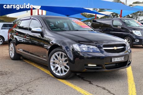 Black 2010 Holden Commodore Sportswagon International