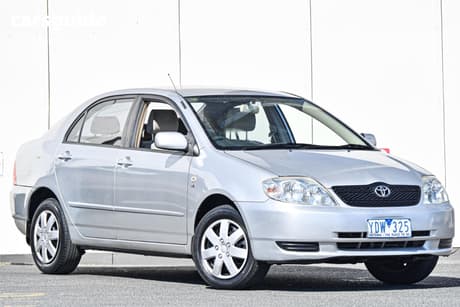 Silver 2002 Toyota Corolla Hatchback Conquest Seca