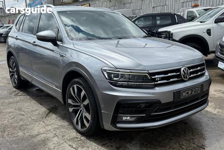 Silver 2020 Volkswagen Tiguan Wagon Allspace 162 Tsi Highline