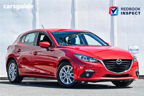 Red 2016 Mazda 3 Hatchback Maxx