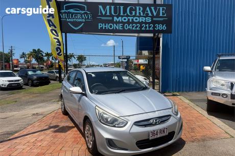 Silver 2016 Hyundai Accent Hatchback Active