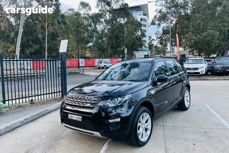 Black 2016 Land Rover Discovery Sport Wagon Td4 Hse
