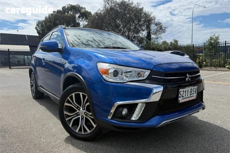 Blue 2017 Mitsubishi ASX Wagon Xls (2Wd)