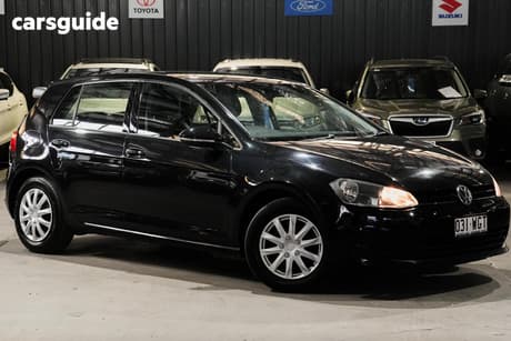 Black 2015 Volkswagen Golf Hatch 92 TSI AU MY16