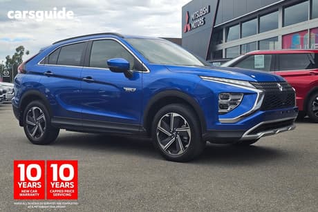 Blue 2023 Mitsubishi Eclipse Cross Wagon Xls Phev (Awd)