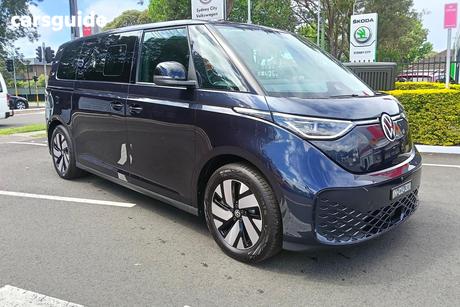 Blue 2026 Volkswagen ID. Buzz Wagon Pro Lwb