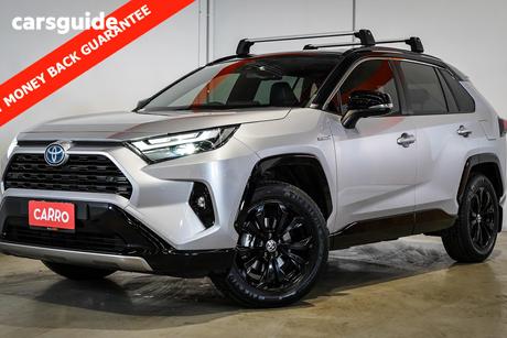 Silver 2022 Toyota RAV4 Wagon Xse (Awd) Hybrid