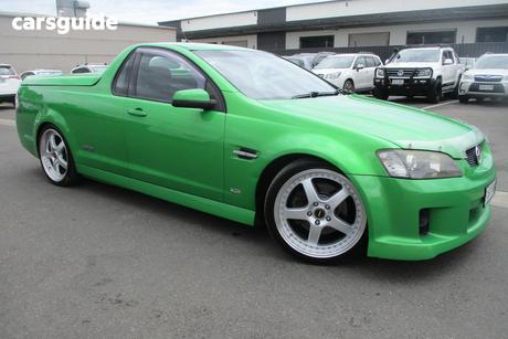 Green 2008 Holden Commodore Utility Ss-V