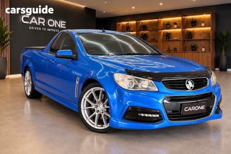 Blue 2013 Holden UTE Utility Sv6