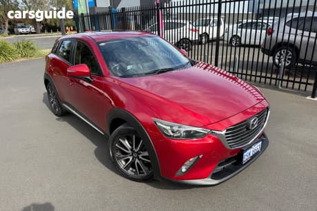 Red 2016 Mazda CX-3 Wagon Akari (Awd)