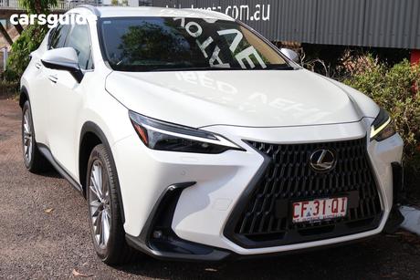 White 2023 Lexus NX350H Wagon Sports Luxury Hybrid 2Wd