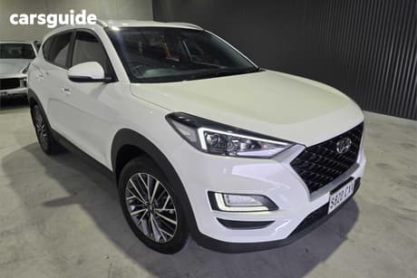White 2020 Hyundai Tucson Wagon Active X (2Wd)