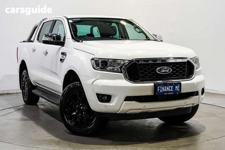 White 2021 Ford Ranger Double Cab Pick Up Xlt 3.2 (4X4)