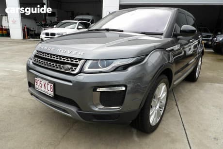 Grey 2016 Land Rover Range Rover Evoque Wagon Td4 180 Hse