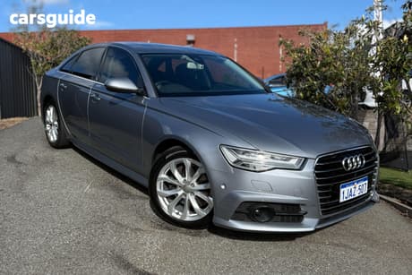 Grey 2016 Audi A6 Sedan 1.8 TFSI 4GL MY17
