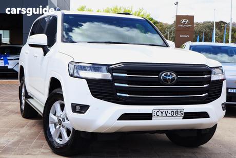 White 2022 Toyota Landcruiser Wagon Lc300 Gxl (4X4)
