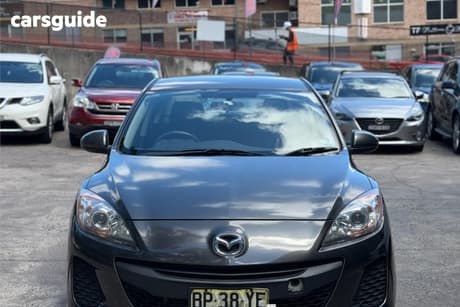 Grey 2012 Mazda 3 Sedan Neo