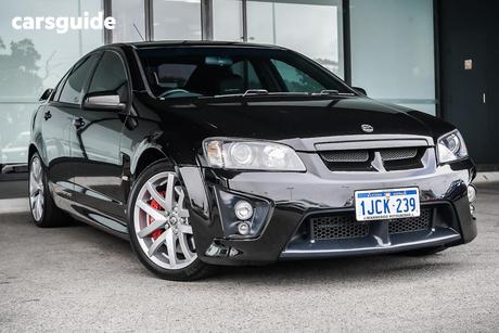 Black 2009 HSV Clubsport Sedan R8