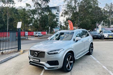 Silver 2017 Volvo XC90 Wagon D5 R-Design