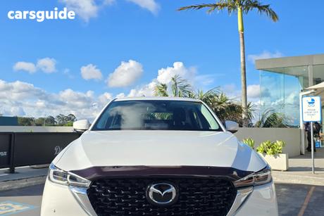 White 2024 Mazda CX-5 Wagon G25 Touring (Awd)