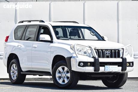 White 2011 Toyota Landcruiser Prado Wagon Gxl (4X4)