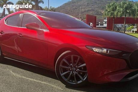 Red 2021 Mazda 3 Hatchback G20 Evolve