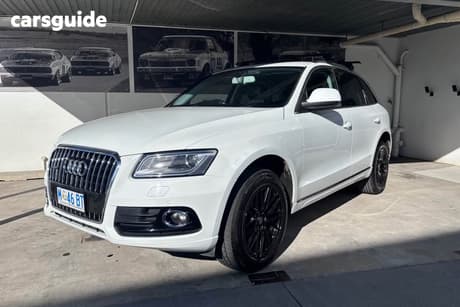White 2013 Audi Q5 Wagon 2.0 Tdi Quattro