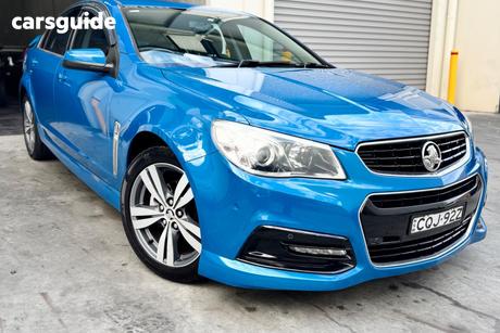 Blue 2013 Holden Commodore Sedan Sv6