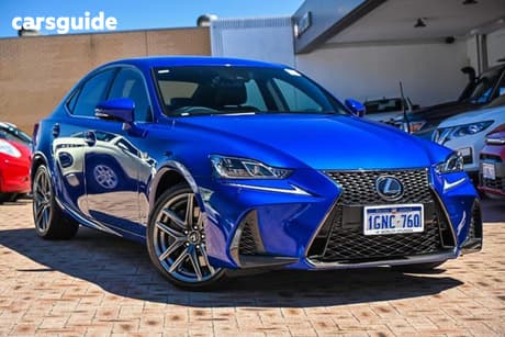 Blue 2018 Lexus IS300 Sedan F Sport