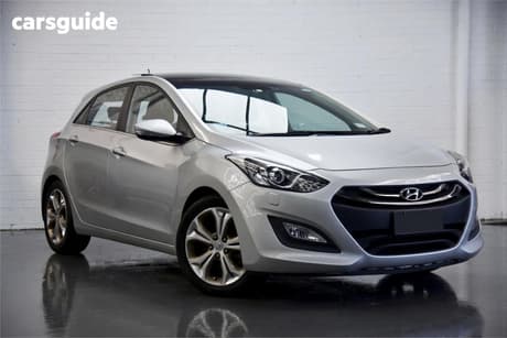 Silver 2013 Hyundai I30 Hatchback Premium