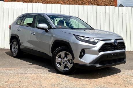Silver 2022 Toyota RAV4 Wagon Gx (2Wd) Hybrid