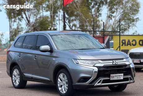 Grey 2021 Mitsubishi Outlander Wagon Es 7 Seat (Awd)