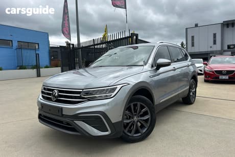 Silver 2022 Volkswagen Tiguan Wagon Allspace 147Tdi Elegance