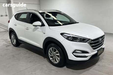 White 2018 Hyundai Tucson Wagon Active (Fwd)