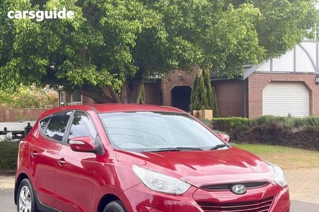 Red 2011 Hyundai IX35 Wagon Active (Fwd)