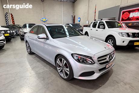 Silver 2018 Mercedes-Benz C200 Sedan