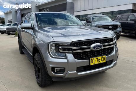 Silver 2024 Ford Ranger Double Cab Pick Up Xlt 3.0 (4X4)
