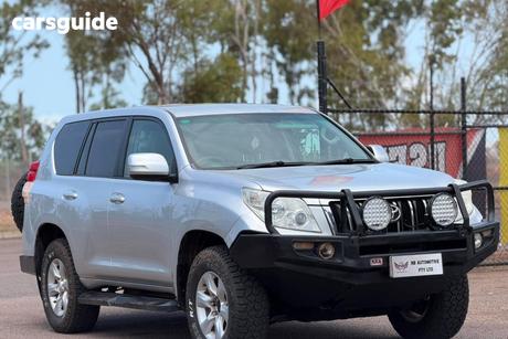 Silver 2013 Toyota Landcruiser Prado Wagon Gxl (4X4)