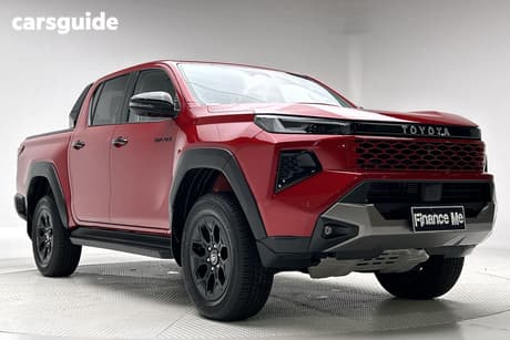Red 2026 Toyota Hilux Double Cab Pick Up Rogue 48V (4X4)