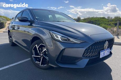 Grey 2025 MG MG5 Sedan Essence