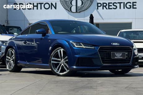 Blue 2015 Audi TT Coupe 2.0 Tfsi Sport