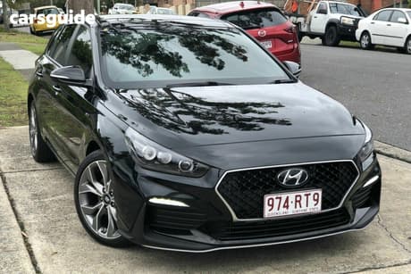 Black 2023 Hyundai I30 Hatchback N Line Premium