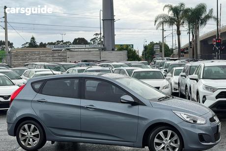 Silver 2019 Hyundai Accent Hatchback Sport