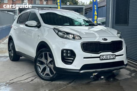 White 2016 Kia Sportage Wagon Platinum (Awd)