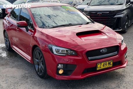 Red 2016 Subaru WRX Sedan PREMIUM (AWD) MY17