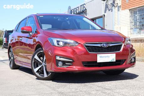 Red 2017 Subaru Impreza Hatchback 2.0S (Awd)