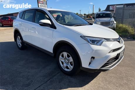 White 2017 Toyota RAV4 Wagon Gx (2Wd)